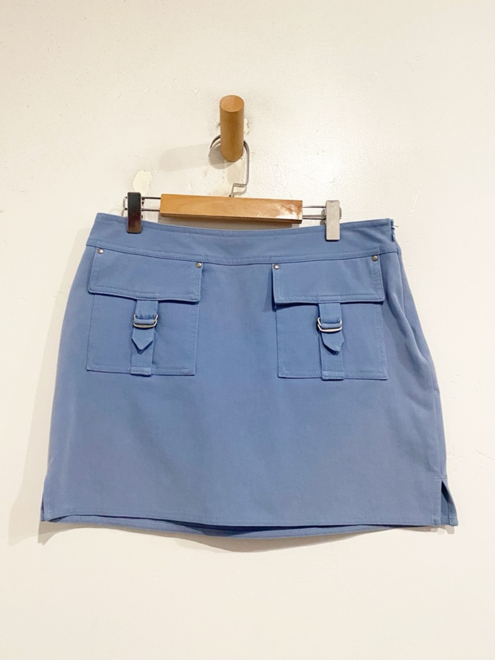 Express Y2K Blue Mini Skirt Size 2